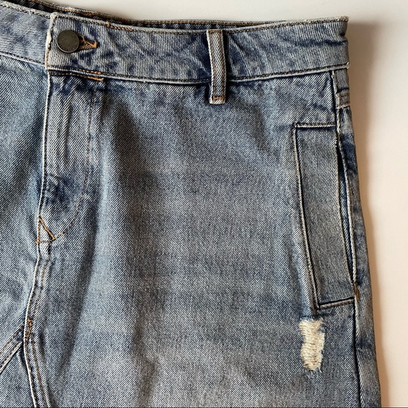 All Saints Denim Mini Skirt - Picture 4 of 15